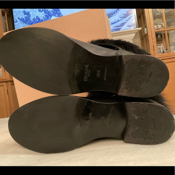 Prada real fur combat boots with original box - Picture 6 of 10
